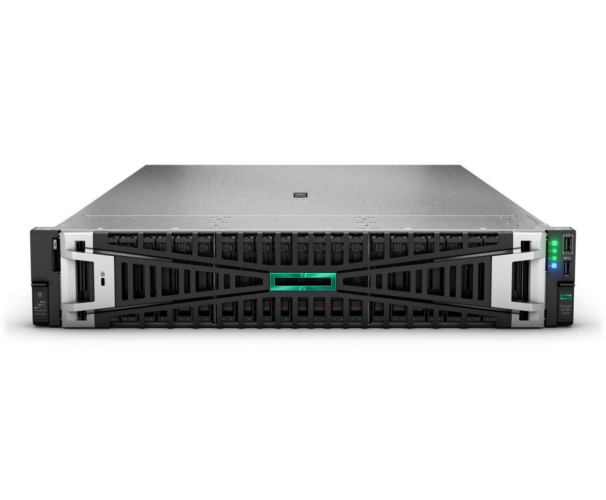 HPE ProLiant DL380 Gen11 server, official HPE product image. Configuration may vary.